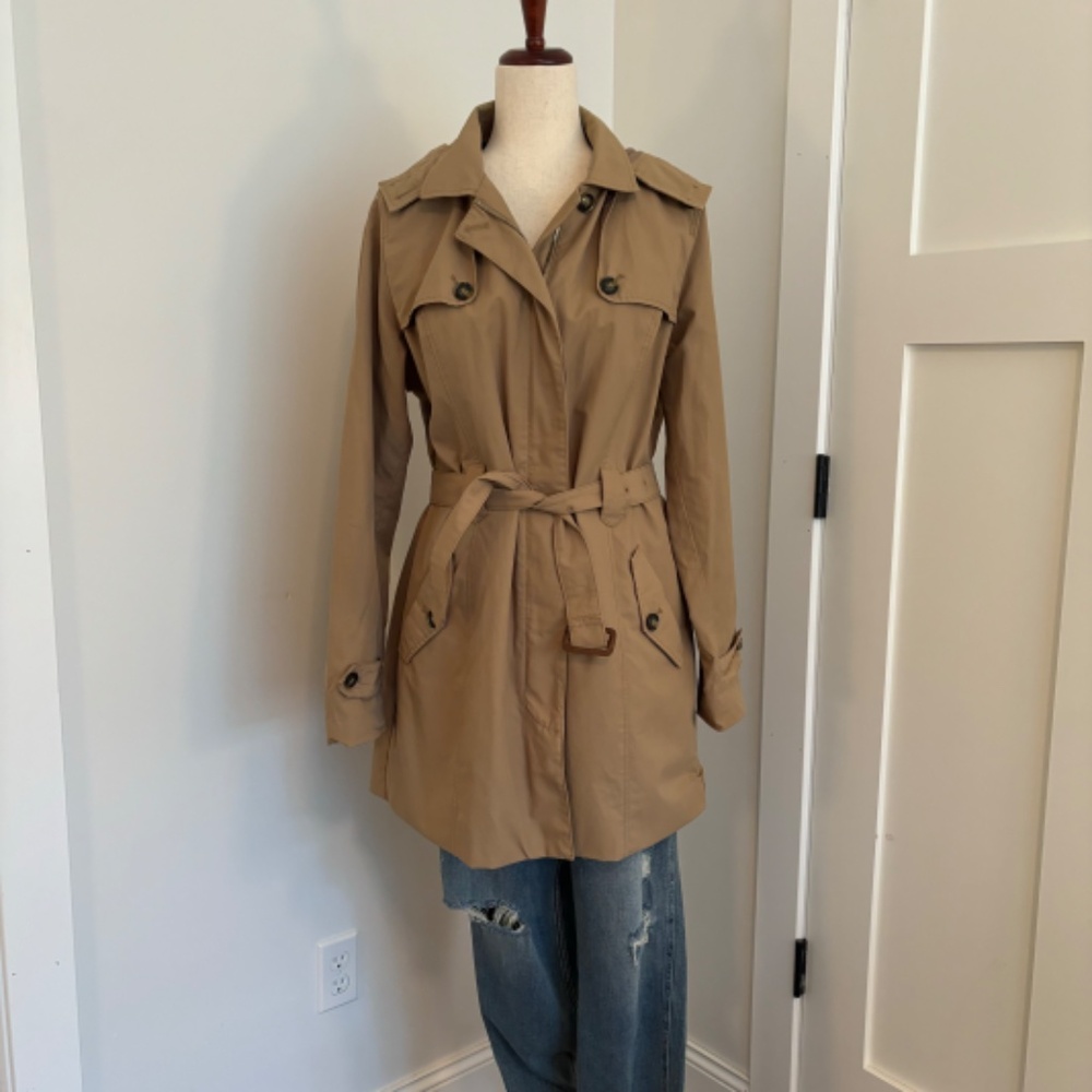 Classic Tan Trench Coat